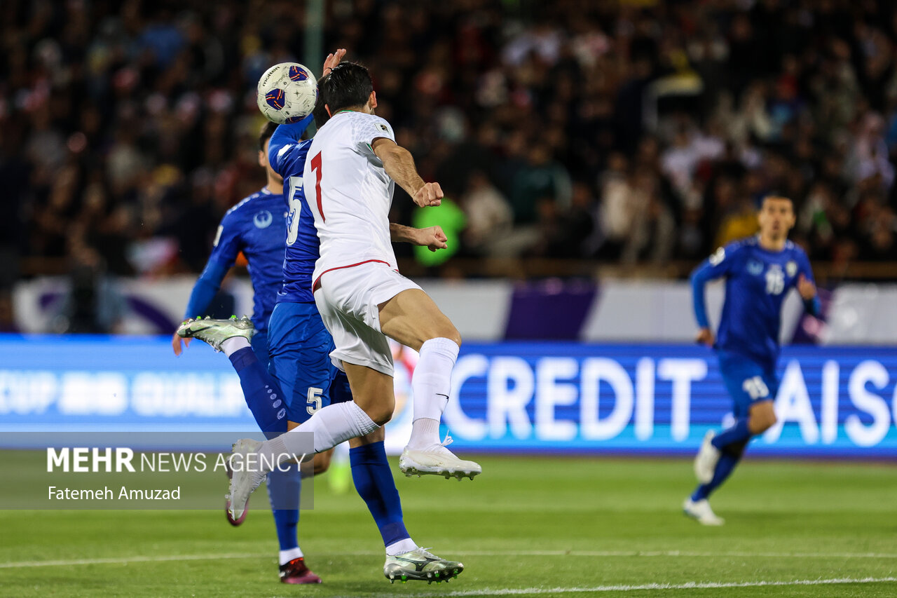 تیم ملی ایران و ازبکستان