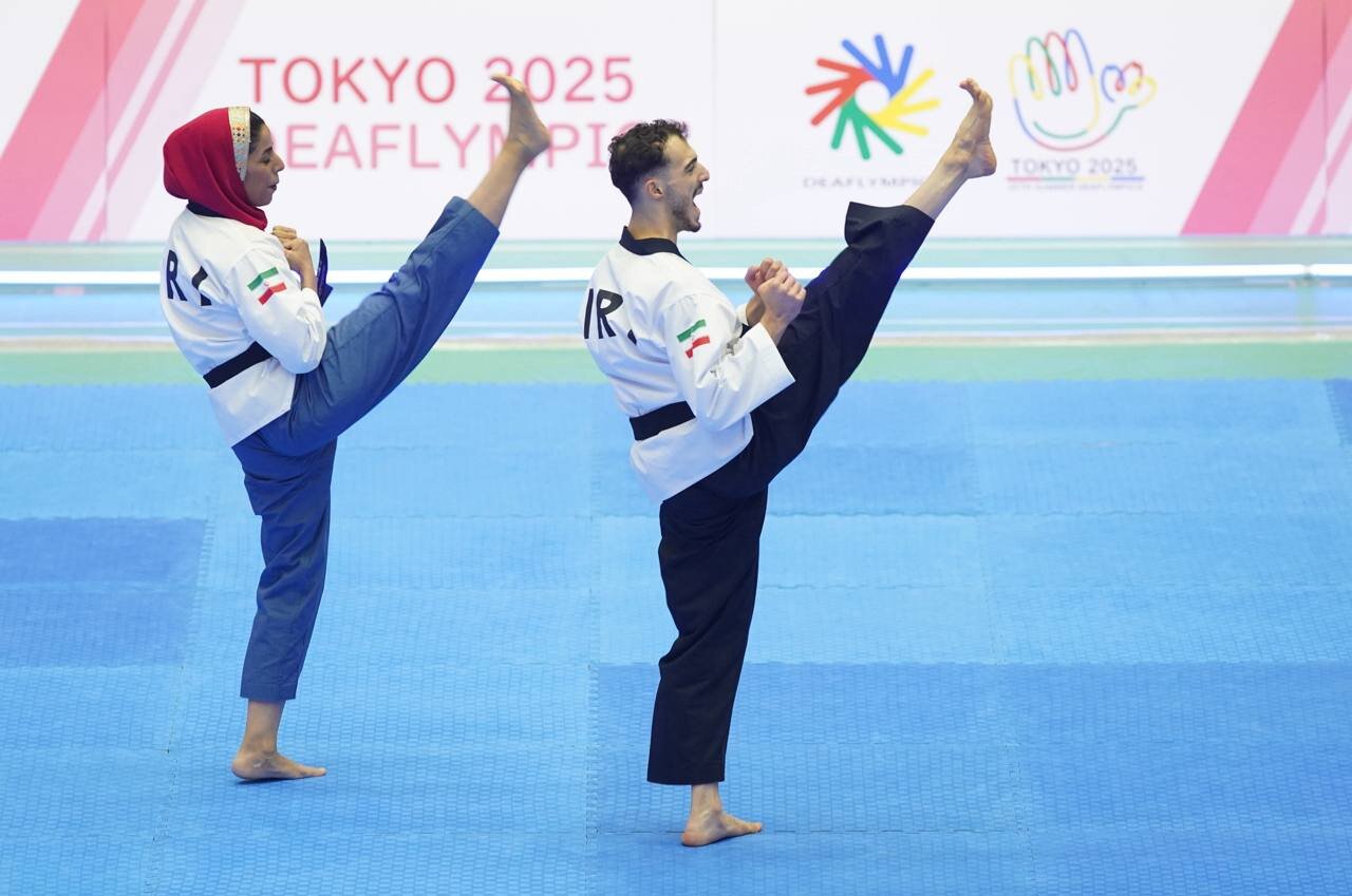 تیم پومسه میکس ایران در المپیک ناشنوایان